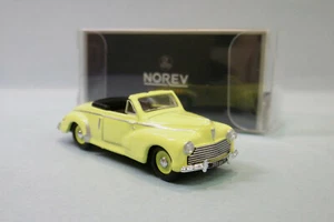 Norev - PEUGEOT 203 Cabriolet jaune 1952 Neuf NBO HO 1/87 - Foto 1 di 2