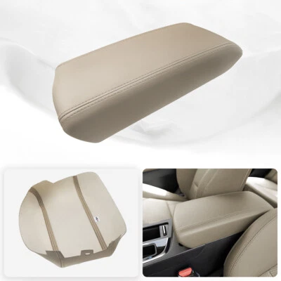 For 2015-2019 Hyundai Sonata Center Console Armrest Lid Armrest Cover Skin Beige - Image 1 of 4