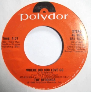 otis REDDINGS * 45 * Where Did Our Love Go * 1985 * UNPLAYED MINT* NOS * POLYDOR - Picture 1 of 1