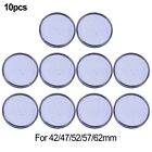Coin Collecting Case 10 Transparent Plastic Capsules With 5 Gasket Sets