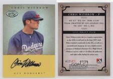 2007 TRISTAR Prospects Plus Yellow /25 Chris Withrow #40