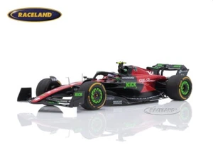Alfa Romeo C43 Ferrari F1 Kick GP Belgien Spa 2023 Guanyu Zhou Spark 1:18 18S963 - Bild 1 von 6