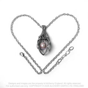 Ciondolo Alchemy England Gothic P966 Vampire's Eye Peltro - Foto 1 di 2