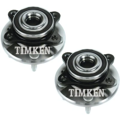 SET-TMHA590028 Timken Juego de 2 bujes de rueda par delantero lado conductor y pasajero Foto 1 de 4