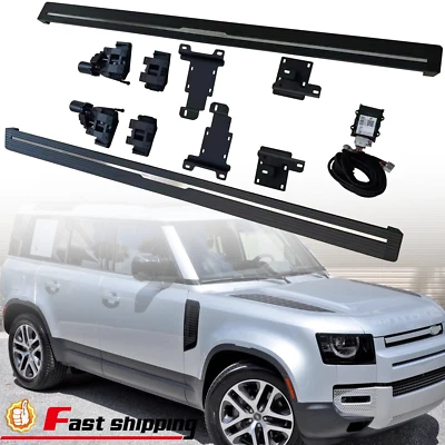 Подножка для Land Rover Defender 110 4-дверная 2023-2024 боковая подножка с двигателем - Изображение 1 из 4