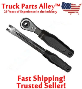 Heavy Duty Meritor Air Brake Truck Slack Adjuster Adjusting Tool Set 70130 85512 - Bild 1 von 2
