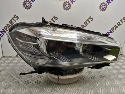 Ксеноновая фара головного света BMW X5 BI под правую руку со стороны водителя Великобритания 2013–2018 F15 7460616 - Изображение 1 из 4