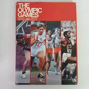 VINTAGE RARE The Olympic Games 1948-1972 Hardcover Illustrated History Book - Bild 1 von 8