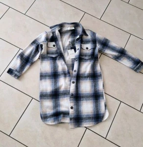 Mantel Hemd Jacke Gr. S kariert ONLY NEU - Bild 1 von 6