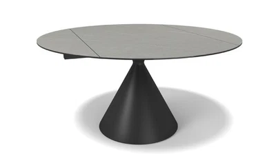 Modulax Cassan Grey Ceramic Extending Dining Table 150x90cm RRP £1740 - Image 1 of 4