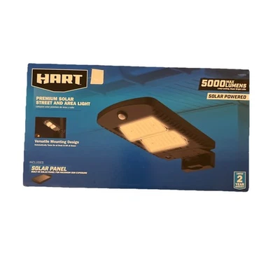 HART Solar Motion Street and Area Light, Dusk to Dawn, Wall, or Pole Mount - Image 1 of 4