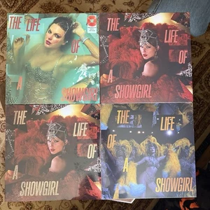 Taylor Swift Life Of A Showgirl Vinyl Lot x4 Brand New Sealed - Picture 1 of 6