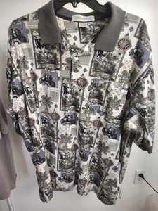 Grand Slam Men's Shirt Size XL  Patterned  - Picture 1 of 6