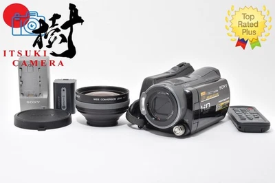 🎦Japanese Only［MINT W/Wide Lens］Sony HDR-SR12 Handycam 120GB HDD HiVision JAPAN - Image 1 of 4