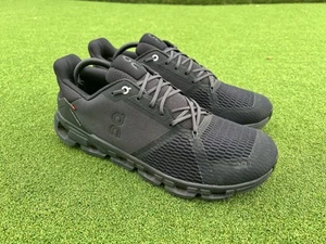 ON Cloudflyer Men’s Road Running Shoes Triple Black Size 11.5 - Picture 1 of 13