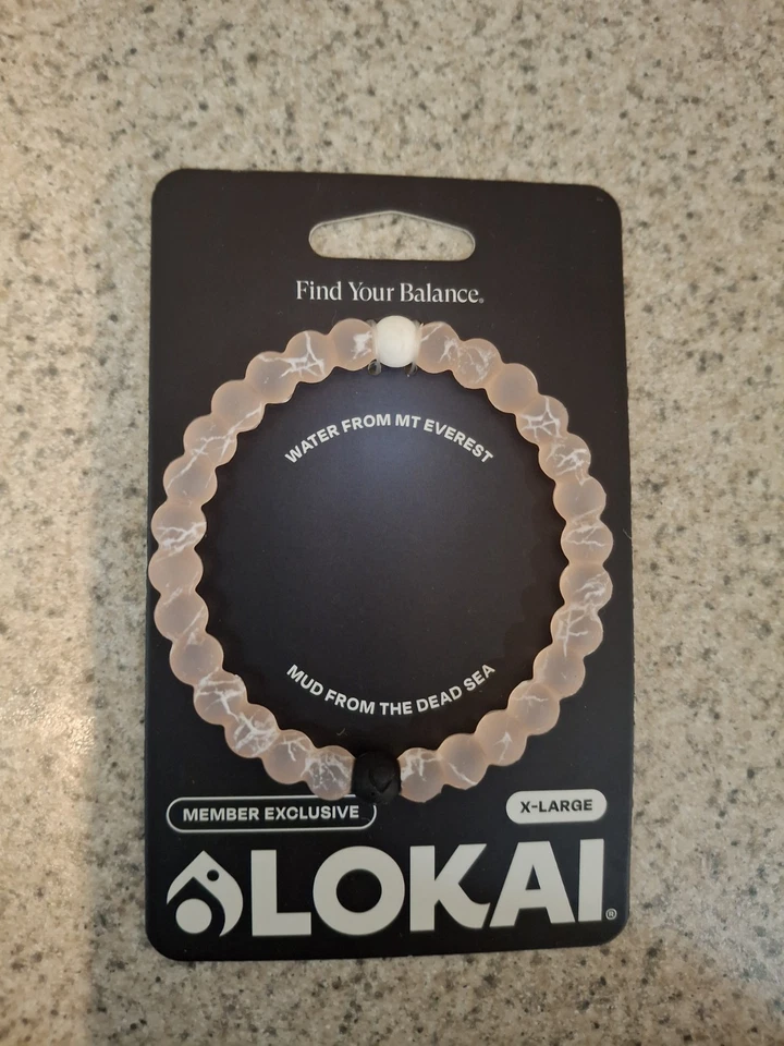 Pulsera Lokai Rosa Transparente XL Foto 1 de 1