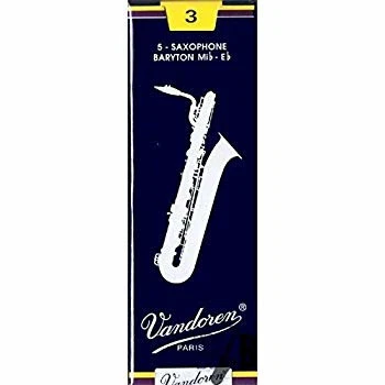 [Used] Bandren baritone saxophone reed traditional (blue box) No. 3 wgteh8f - Image 1 of 1