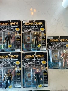 Star Trek Deep Space Nine  Action Figures 1995 Playmates 5 total - Picture 1 of 6