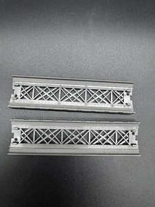 Marklin Z 8976 Straight Ramp Bridge 110 mm Lot of 2 Train Tracks Mini Club - Picture 1 of 8