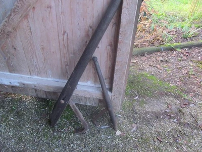 outils anciens chiens de tonnellier et de foudriers 1,1O/0,60 LONG - Photo 1/4