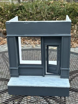 Casa de muñecas escala 1:12 tienda o boutique DYI proyecto inacabado para completar Foto 1 de 4