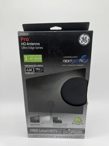 GE Indoor Ultra Pro HD Antenna 4k-1080P Free Local TV 11264 New In Box - Picture 1 of 5