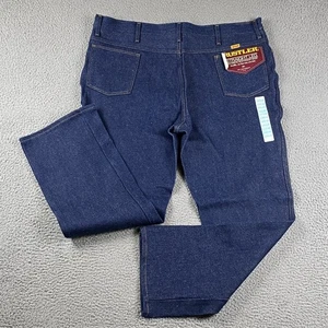 Pantalones de mezclilla Rustler pierna recta para hombre 44x30 ropa de trabajo pesados nuevos con etiquetas - Imagen 1 de 11