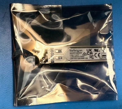 StarTech MASFP1GBSXST Cisco MA-SFP-1GB-SX - Gigabit SFP - Meraki SFP - 1000base - Image 1 of 4