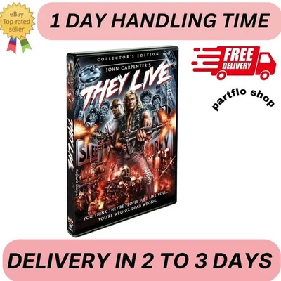 They Live (Collector's Edition) (DVD, 1988) - Image 1 of 2