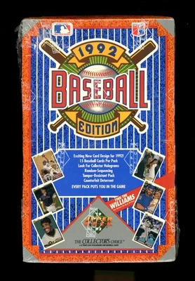 Восковая коробка 1992 Upper Deck бейсбол в заводской упаковке упаковка 36 штук "Find the Ted Williams" - Изображение 1 из 4