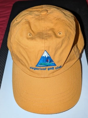 Retro Vintage Rare Sugarloaf Golf Club MAINE 2001 Staff Hat FREE SHIPPING USA - Image 1 of 4