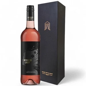 Wicked Lady White Zinfandel Rose Gift Boxed 75cl - Picture 1 of 7