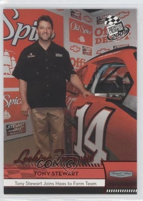 2009 Press Pass Looking Forward красный Тони Стюарт #80 HOF - Изображение 1 из 2