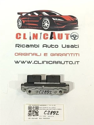 CENTRALINA MOTORE PER FIAT Punto Berlina 5P 3° Serie IAW59FM3 46808846 188A500 - Immagine 1 di 4