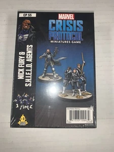Marvel Crisis Protocol: Nick Fury & Shield Agents Character Pack Brand New  - Picture 1 of 1