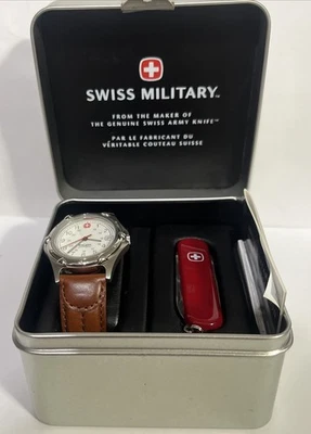 Swiss Military watch-Men’s Watch By The Genuine Company Never Used Like New - Image 1 of 4