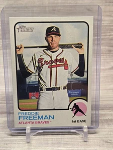MF 2022 Topps Heritage Baseball #429 - Freddie Freeman - Atlanta Braves - Picture 1 of 2