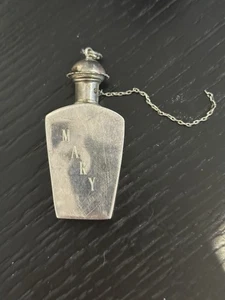 Colgante botella perfume vintage de plata de ley 925 13 gramos - Imagen 1 de 10