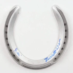 Ron Turcotte Signed (JSA) Horseshoe Inscribed "1973" - Rider of Secretariat - Picture 1 of 3