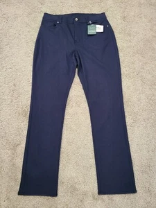 L.L. nuova con etichetta Pantaloni donna Bean vestibilità classica 12 regular blu navy modal Lenzing - Foto 1 di 7