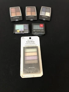 Maybelline , Revon & L'oreal eye shadows -Some Cracked/ PLS READ Description - Picture 1 of 9