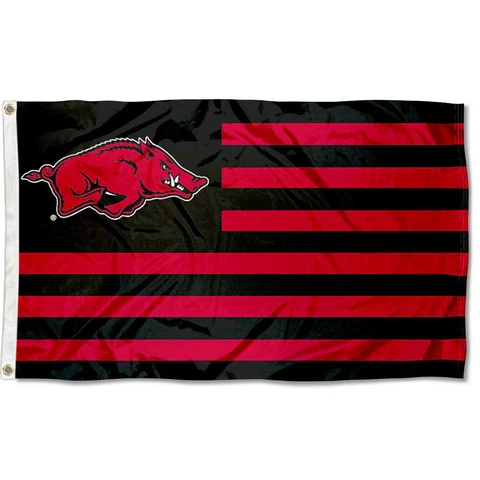 University of Arkansas Razorbacks Flag for Alumni Nation Cover