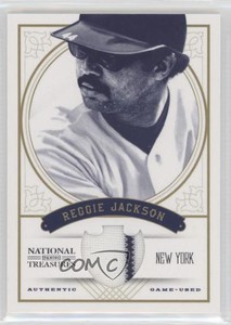 2012 Panini National Treasures /99 Reggie Jackson #82 HOF