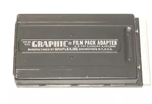 GRAFLEX 2-1/4 X 3-1/4 CONFEZIONE PELLICOLA GRAFICA ADATTATORE Cat. n. 1232 - Foto 1 di 3