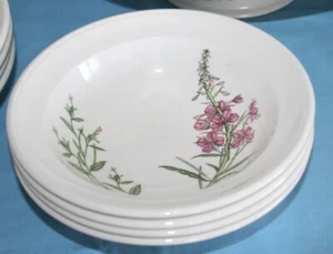PORTMEIRION " THE QUEEN'S SECRET GARDEN " by DAVID BELLAMY - CEREAL BOWLS - Picture 1 of 8