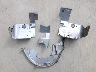 Used OEM John Deere Set of Cylinder Shroud Covers fits 22HP Briggs Engine - Image 1 of 4