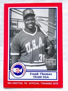 1990 United States Baseball Federation #23 Frank Thomas USA  - Picture 1 of 2