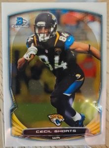 2014 Bowman Chrome Cecil Shorts III #89 Jacksonville Jaguars - Picture 1 of 2