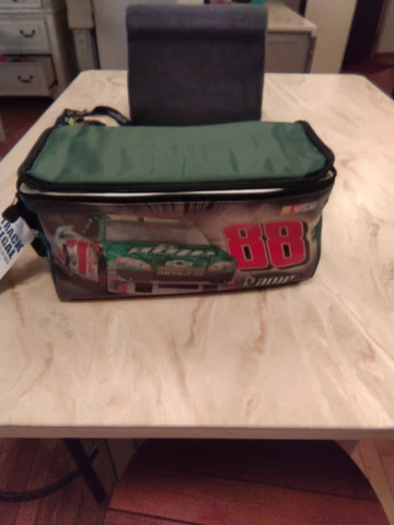 Dale Earnhardt JR #88 Nascar Softshell Cooler Bag AMP Energy Green Quick In NEW Cover
