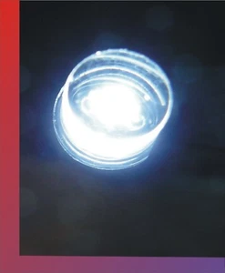 10 x LED 5 mm blanco ángulo de irradiación difuso >300 grados cabeza plana - Imagen 1 de 1
